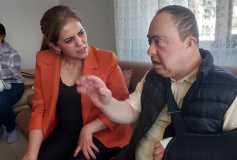 Derneğimizin en büyük down sendromlu üyesi Fahri abimizi ziyaretimizden...