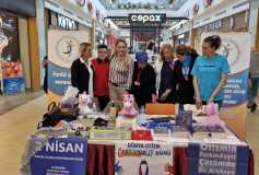 Çorlu Orion AVM deki Otizm farkındalık standımız...