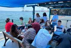 Süleymanpaşa Su Ürünleri Kooperatifi Başkanı İbrahim Pehlivanoğlu ve derneğimiz desteği ile düzenlenen yaza merhaba tekne gezisinden sonra balık ekmek ikramı yapıldı...