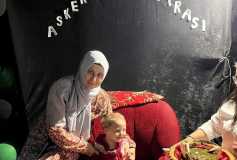 Derneğimize değerli katkıları olan üyemiz Fethiye Fedakâr Küpelioğlu ve ailesinin çocuklarımız için düzenledikleri asker konsepti bahçe partisi...